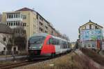 
5022 006 als R3126 von Linz Urfahr (Uf) nach Rottenegg (Rog); am 26.02.2014