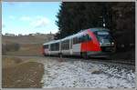 5022 019 als R 4750 von Fehring nach Hartberg bei der „Erklimmung“ des Schauberges, aufgenommen am 29.1.2007
