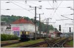 Nachschuss auf den Sonderzug von Wien FJB nach Ernstbrunn, an dem der 5042 014 bis Korneuburg mitgefhrt wurde.