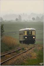 5042 014 bei einer Zwischenfahrt als EZ 7396 von Korneuburg nach Ernstbrunn. 
Mollmannsdorf 1.5.2011 

