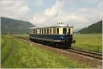 Dieseltriebwagen 5042 014 fhrt als Sdz E 17251 von Pls nach Knittelfeld. Zeltweg 5.6.2011

