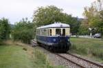 5042.14 am 15.September 2013 als Nebenfahrt 17745 von Waldmhle nach Liesing beim Km 0,8 der Kaltenleutgebner Bahn.