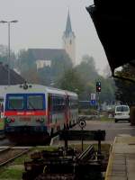 5047 005-3+039-2 als R7068 im alten Bahnhof von Wieselburg/Erlauf; 141029