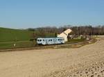 Der 5047 085 als R nach Schärding am 22.03.2019 unterwegs bei Oberbrunn.