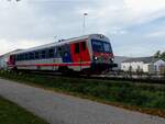 5047071-5 als R71 3465, entlang der Hausruckbahn n�chst der Kaserne in Ried; 261017