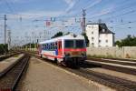 5047 086 als R7419 (Maria Lanzendorf - Wiener Neustadt Hbf) bei der Einfahrt in den Zugendbahnhof, 02.08.2012.