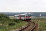 5047 040-0 und 5047 009-5 als R6328 am 30.August 2014 kurz vor dem Bf.