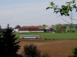 5047 069-9, unterwegs als R3464 auf der Hausruckbahn in Richtung Attnang; 150425