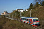 Der 5047 036 war am 31.03.2017 als SLP 96464 Richtung Oberösterreich unterwegs.