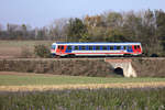 5047.037 als R7218 auf der Fahrt von Raggendorf nach Auersthal.