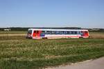 ÖBB 5047 039-2 als R 7233 (Gänserndorf - Obersdorf) am 15.September 2019 zwischen Matzen und Raggendorf, links im Hintergrund das Schloß Matzen.