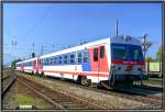 berstellungsfahrt der Triebwagen 5047 (033 + 037) von Villach nach Wr.Neustadt, fotografiert bei der einfahrt in den Bahnhof Zeltweg.
11.10.2007