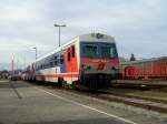 Der 5047 083 und ein Weiterer am 04.02.2008 abgestellt in Braunau. 