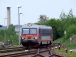 5047 069-9 als R5963, im Hintergrund der Schornstein der Fa. Fischer-Ski in Ried i.I.; 090426