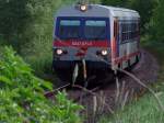 5047 071-5  als  Dschungelexpress  R5948 auf seiner Fahrt Richtung Simbach/Inn;100524