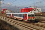 5047 086 + 5047... im Wien Zentralverschiebebahnhof am 10.12.2015.