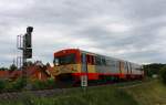 Das Einfahrsignal des Bahnhofes Lieboch hat den 70ger wohl auch schon vermisst.