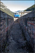 Viel  Altes  gibt es zu entdecken rund um die legendäre Erzbergbahn. 
Unter anderem diese Schlacke-Grube aus Klinkerziegeln. 
Im Zuge dieser Fotoveranstaltung war es auch möglich diese abzulichten.
13.10.2019