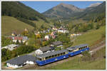 5081.563 und 5081.562 aufgestellt mit Blick auf den Ort Vordernberg anlässlich einer Fotofahrt am 13.10.2019.