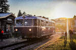 5081 055 am 2.10.2021 Pendelt zur langen Nacht der Museen zwischen dem alten Bahnhof Perchtoldsdorf und dem Eisenbahnmuseum Schwechat hin und her.