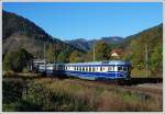 VT 5145.011 + 7845.02 + 7645.06 + 5145.014 als Sdz E 1670 von Graz nach Admont am 5.10.2008 bei der Durchfahrt in Stbing.