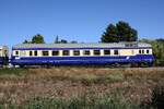 A-SALM 5146 208-3 am 23.August 2026 w�hrend des zweit�gigem Fotospezial 'Dieselnostalgie im Weinviertel' kurz nach dem Bahnhof Wilfersdorf-Hobersdorf.