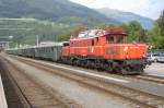 1020.018 der Lienzer Eisenbahnfreunde kurz vor ihrer Sonderfahrt am 19.08.2006