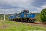 Gl�ckstag war f�r mich der 21.05.2012 wo ich kurz vor Saalfeld am B� 72,8 diese blaue E - Lok Knipsen durfte.