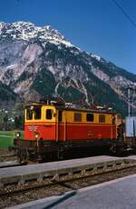 E-Lok 1045.01 der Montafonerbahn (MBS) auf ÖBB-Gleisen. Arlbergbahn?