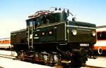 1061.002 auf der Ausstellung zum 150-j�hrigen Jubil�um der Eisenbahn in �sterreich im Jahre 1987 in Wien.