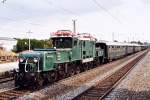 1100 102 mit dem Majestic Imperial am 16.8.2003 abgestellt zwischen M�dling und Bad V�slau