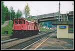 1245.525 + 1161.020 als Lokzug in Oberaich am 5.10.2003.