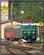 E-Lok 1010 010 mit Sonderzug aus Wien.