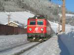 1010 003 am 5.2.05 mit dem  Erlebniszug Zauberberge  in Spital am Semmering