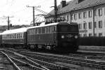 BB 1010.10 mit dem SR 14353 (Wien FJB - Spitz a.d. Donau) am 23.Februar 2014 im Bf. Nussdorf.