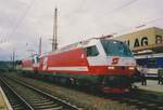 Ebenfalls im Mai 1995 kam die 1822 001 und eine 1014 zum Bahnhofsfest nach Knittelfeld und konnten von den Besuchern bestaunt werden.