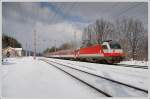 Einen Tag nach Frhlingsbeginn war der  Zauberberg , so wird der Semmering nicht nur von Eisenbahnhobbyfotografen gerne genannt, herrlich schn verschneit.