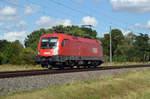 Der Ur-Stier der BR 1016 rollte am 06.09.20 Lz durch Braschwitz Richtung Halle(S).