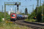 1016 006 mit Kesseln auf der rechten Rheinstrecke unterwegs    Aufnahme Datum: 24.07.2019    Aufnahme Ort: Oberlahnstein