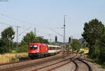 1016 003 mit dem IC 184/RE 50184 (Zürich HB/Singen(Htw)-Stuttgart Hbf) in Welschingen 16.7.19