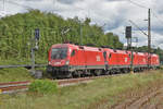 1016 019-0,1016 008-5,1016 006-9 & 1116 150-2 als Lokzug der ÖBB bei Ebersbach am 10.09.2022
