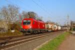 ÖBB Siemens Taurus 1016 038-2 mit KLV Zug in Maintal Ost am 19.03.26