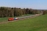 1016 033 und 1216 226 (EM - Tschechien) mit OEC 162 bei bersee (27.04.2008)