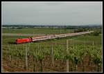 EC 558 von Graz auf dem Weg nach Wien-Sd kurz nach Pfaffsttten am 20.5.2006