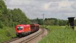 1016 040-6 mit einem Mischer bei Gutmart 18.5.13