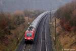 IC 2083 Hamburg-Altona -> Berchtesgaden Hbf hier mit dem ÖBB Taurus 1016 032, hier bei Kassel-Fuldabrück auf der SFS Hannover->Würzburg (KBS 351) am Morgen des 19/01/2014.