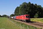 1016 033 + 1116 082 mit KLV Zug am 05.08.2015 bei Vogl.