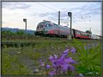 Railjet 1016 035-6 Spirit of Linz in der Nhe von Zeltweg am 10.5.2007