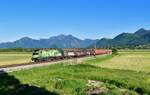 1016 020 mit DGS 42900 am 01.06.2021 bei Bernau am Chiemsee.