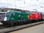 EM-Lok Portugal (1016 025)am 24.04.2008, ca 12:30 beim Bespannen des �BB Intercity 642 am Wiener Westbahnhof.